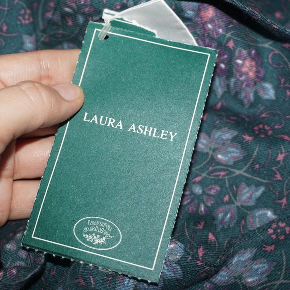 Vintage 80s Laura Ashley Floral Dress - Picture 9 of 13